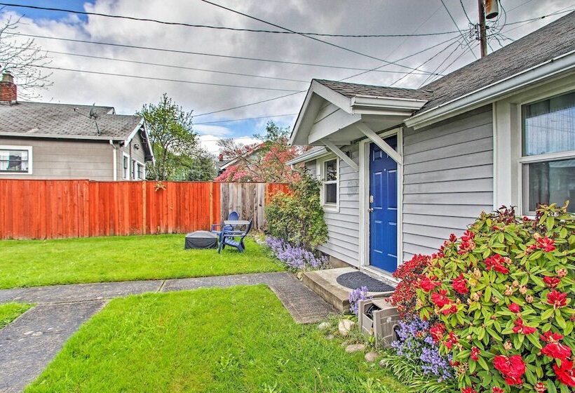 Lovely Tacoma Cottage W/ Fire Pit, Near Dtwn!