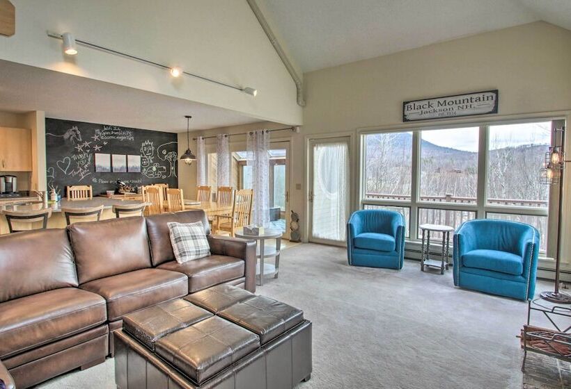 Spacious Ski In/out Black Mountain Home W/ Deck!