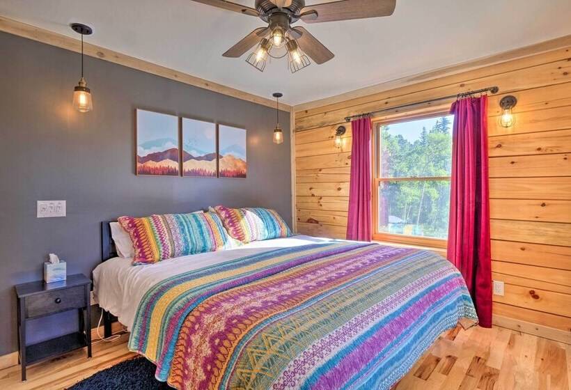 24 0132 Alma Retreat W/ Deck: 17 Mi To Skiing