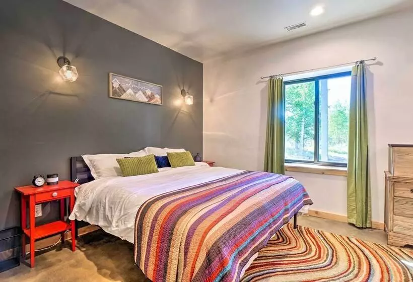 24 0132 Alma Retreat W/ Deck: 17 Mi To Skiing