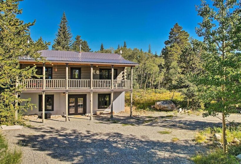 24 0132 Alma Retreat W/ Deck: 17 Mi To Skiing