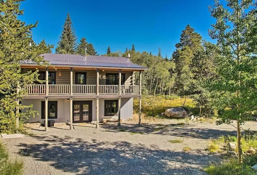 24 0132 Alma Retreat W/ Deck: 17 Mi To Skiing