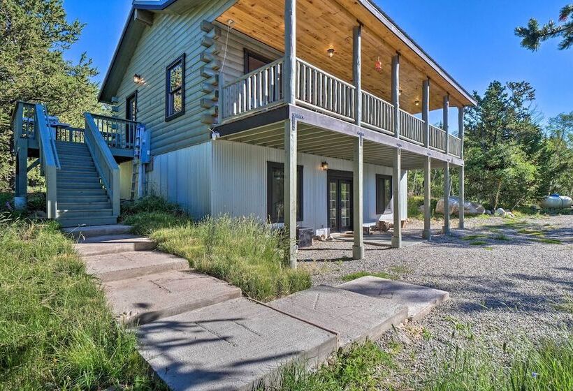 24 0132 Alma Retreat W/ Deck: 17 Mi To Skiing