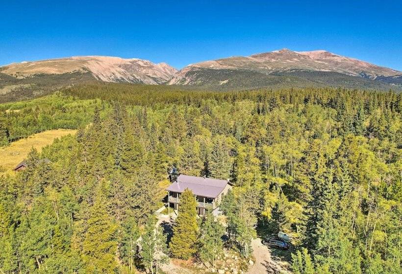 24 0132 Alma Retreat W/ Deck: 17 Mi To Skiing