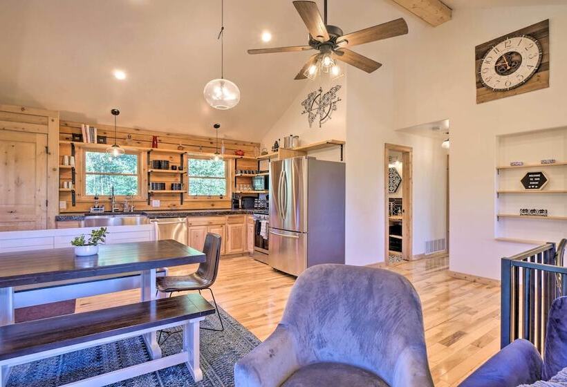 24 0132 Alma Retreat W/ Deck: 17 Mi To Skiing