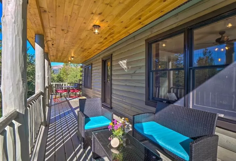 24 0132 Alma Retreat W/ Deck: 17 Mi To Skiing