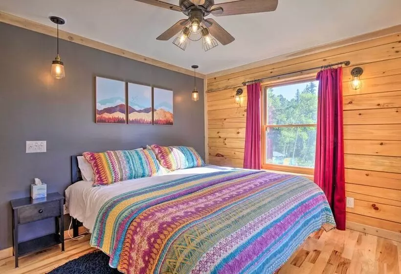 24 0132 Alma Retreat W/ Deck: 17 Mi To Skiing