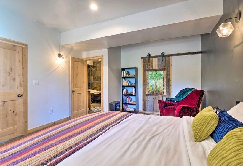 24 0132 Alma Retreat W/ Deck: 17 Mi To Skiing