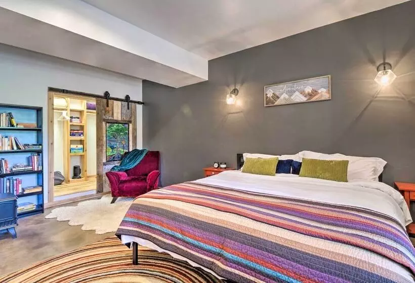 24 0132 Alma Retreat W/ Deck: 17 Mi To Skiing