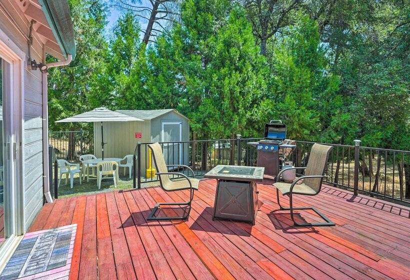 Fire Pit + Bbq: Wine Country Home In Placerville!