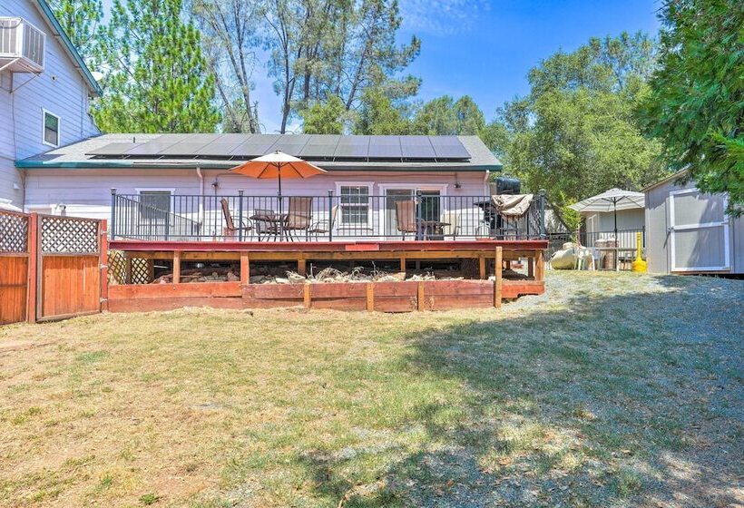 Fire Pit + Bbq: Wine Country Home In Placerville!