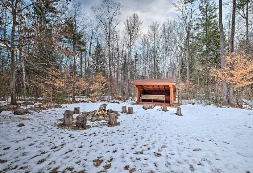 Secluded Johnsburg Retreat W/ Hot Tub & Fire Pit