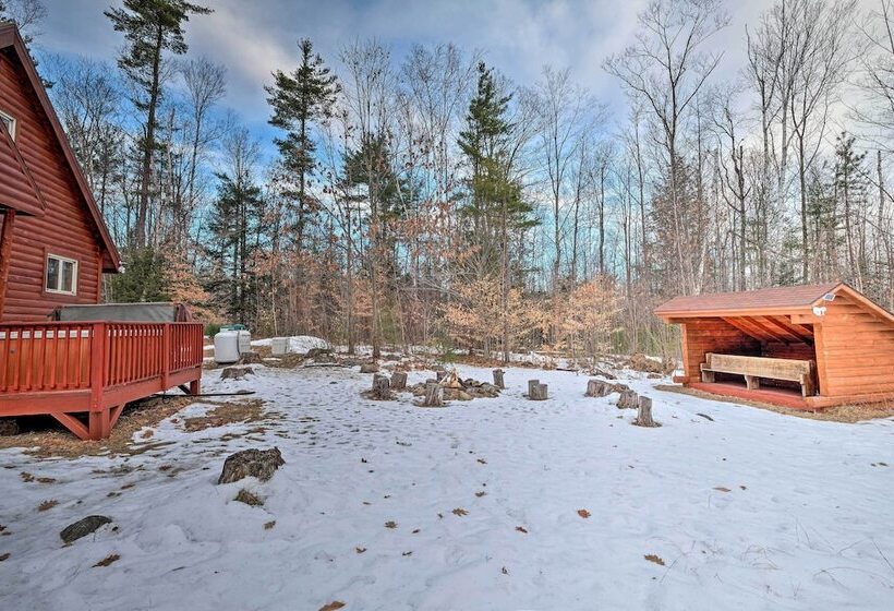 Secluded Johnsburg Retreat W/ Hot Tub & Fire Pit