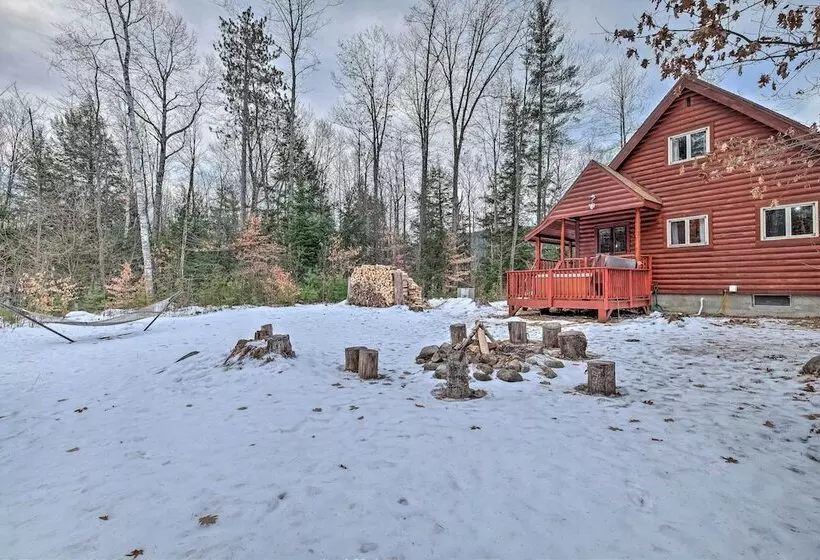 Secluded Johnsburg Retreat W/ Hot Tub & Fire Pit