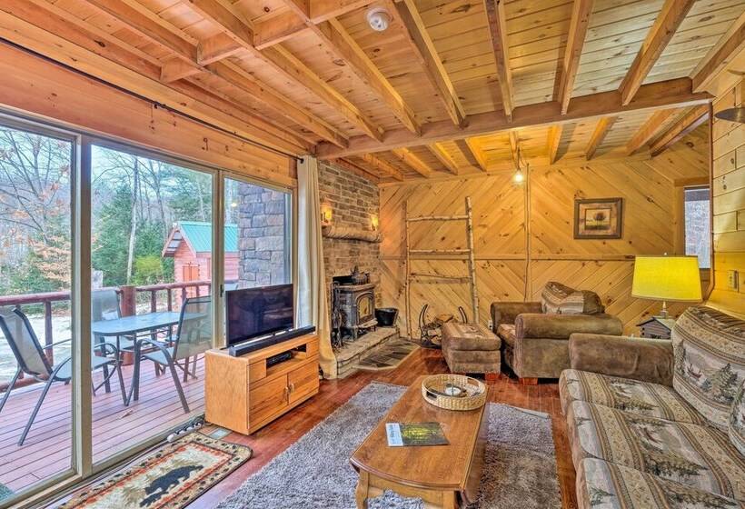 Secluded Johnsburg Retreat W/ Hot Tub & Fire Pit