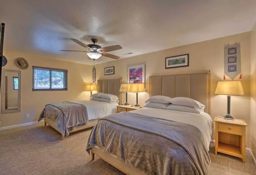 Near Hiking Trails: Cabin W/ Deck In Pioneer!