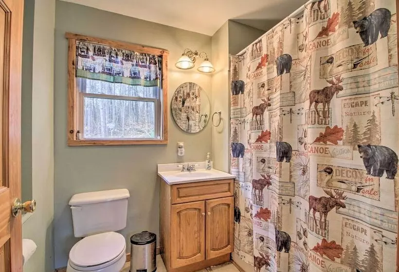 Spacious Mtn Cabin On 7 Private Acres In Athol!