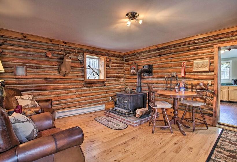 Spacious Mtn Cabin On 7 Private Acres In Athol!