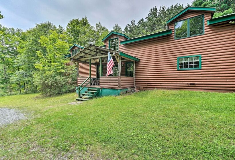 Spacious Mtn Cabin On 7 Private Acres In Athol!