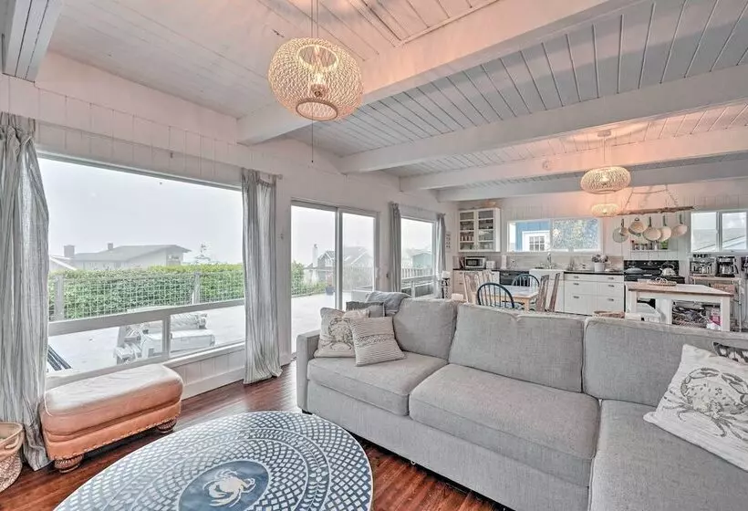 Sun Soaked Sandy Point Haven W/ Beach Access!