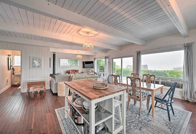 Sun Soaked Sandy Point Haven W/ Beach Access!