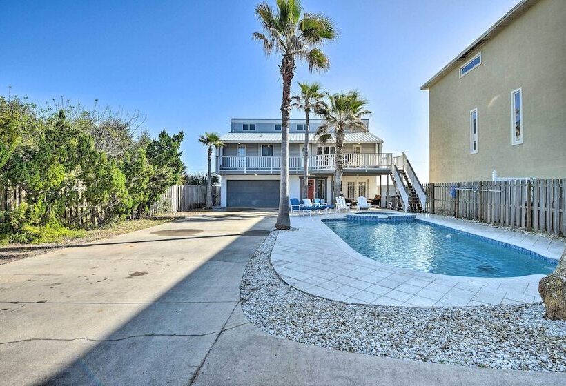 Sunny Florida Home W/ Decks & View, Steps To Beach
