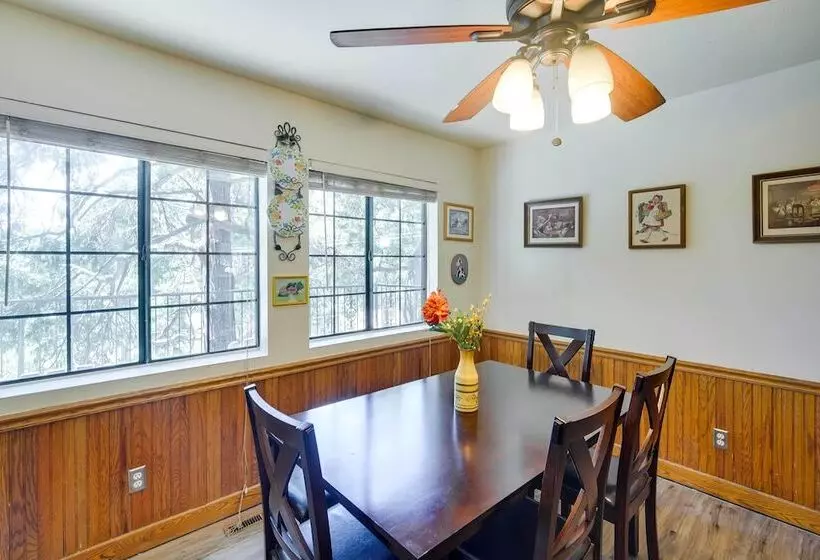 All Season Crestline Escape   2 Mi To Lake!