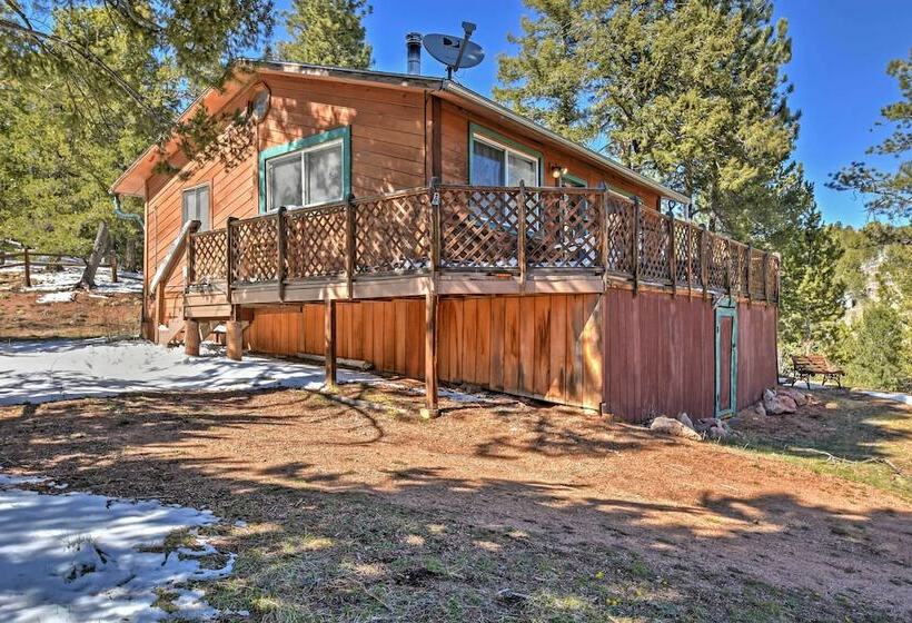 Cabin W/ Mtn Views   5 Mi To Mueller State Park!