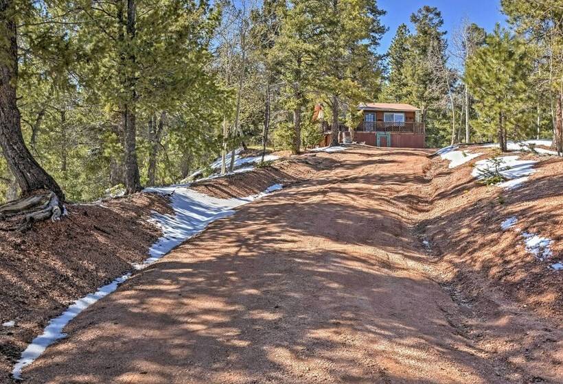 Cabin W/ Mtn Views   5 Mi To Mueller State Park!