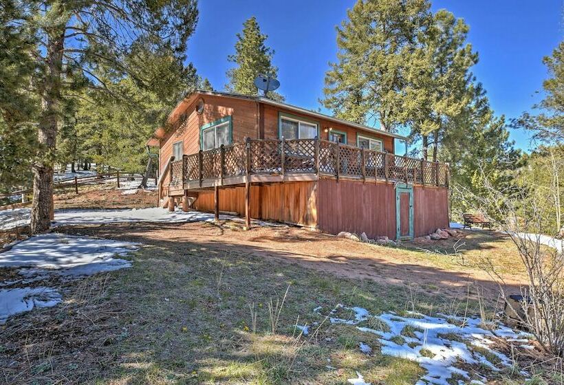 Cabin W/ Mtn Views   5 Mi To Mueller State Park!