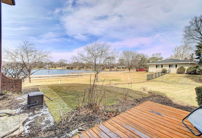 Lakefront Prospect Heights Home: Ice Fish On Site