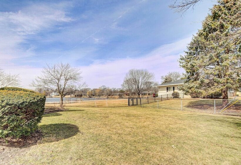 Lakefront Prospect Heights Home: Ice Fish On Site