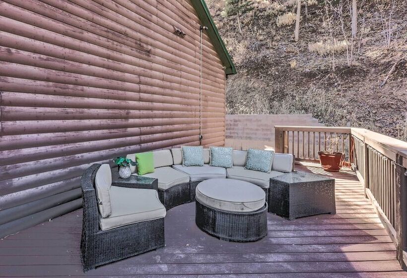 Mountainside Ruidoso Home W/ Hot Tub, Deck & Grill