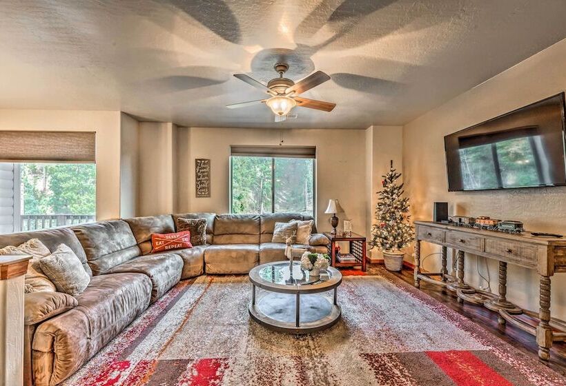 Mountainside Ruidoso Home W/ Hot Tub, Deck & Grill