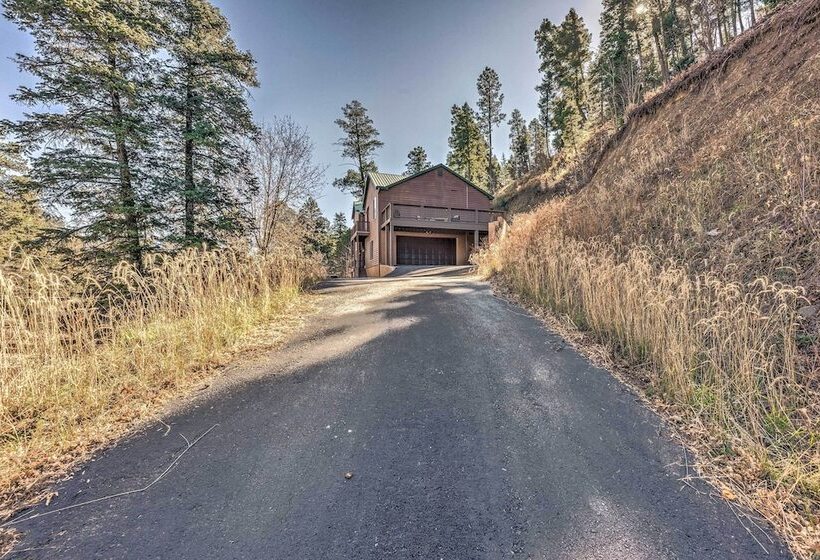 Mountainside Ruidoso Home W/ Hot Tub, Deck & Grill