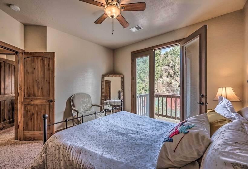 Mountainside Ruidoso Home W/ Hot Tub, Deck & Grill