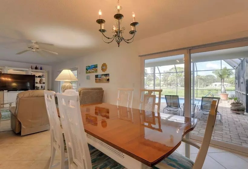 Pool, Lake & Sunset Views: Home In Sarasota