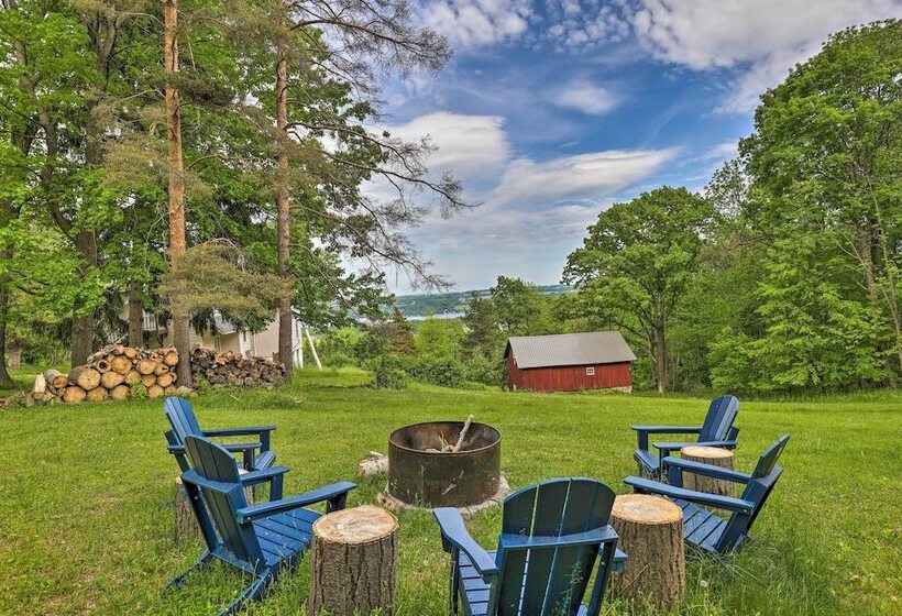 Spectacular Views W/ Deck, Fire Pit, & Game Room!