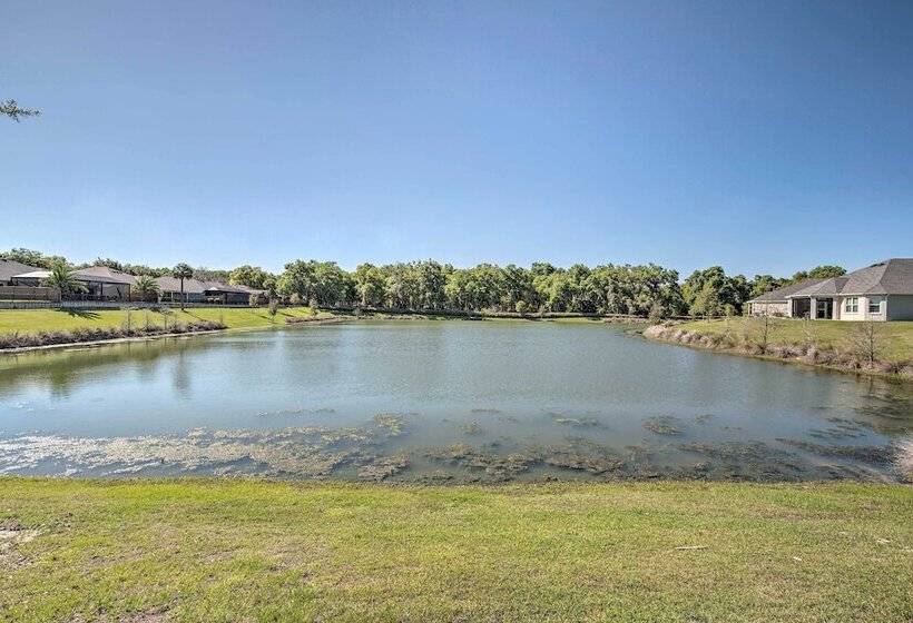 The Villages Retreat W/ Lanai & Lake Views!