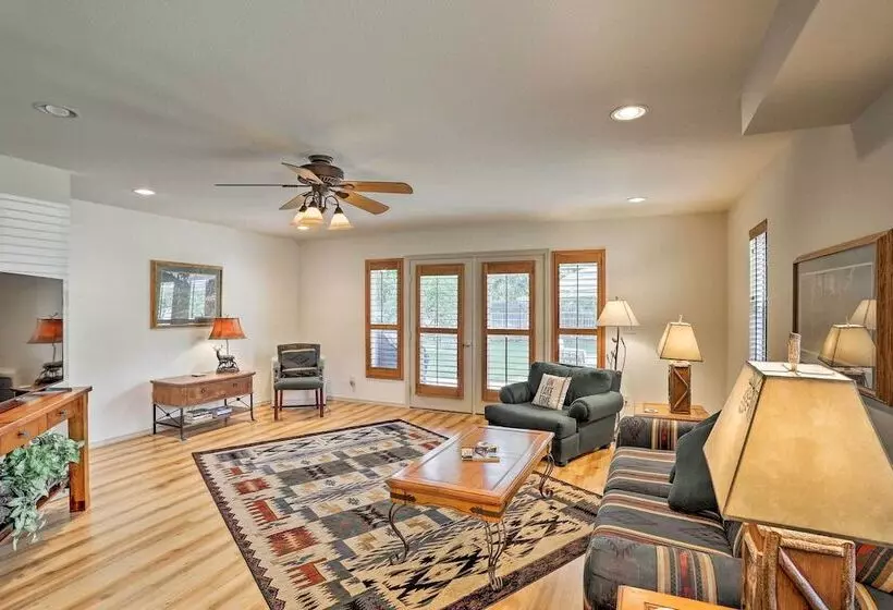 Cabin W/ Backyard Space   1/2 Mi To Trinity Lake!