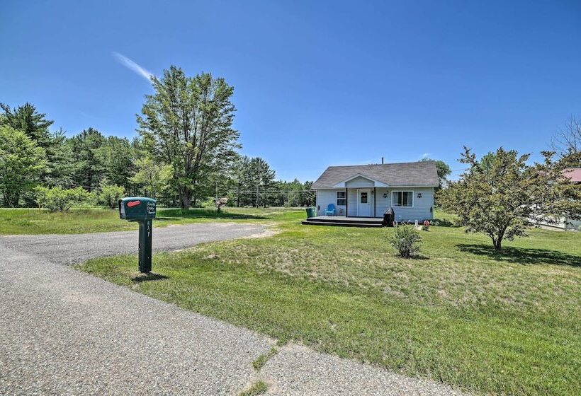 Pet Friendly Frederic Home: All Season Adventure!