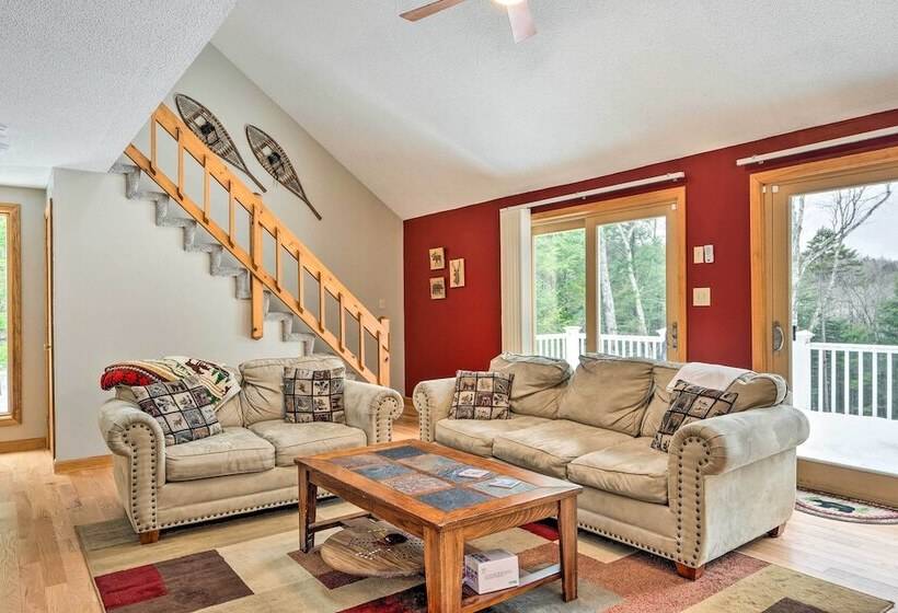 Mountain View House In Campton Close To Skiing!