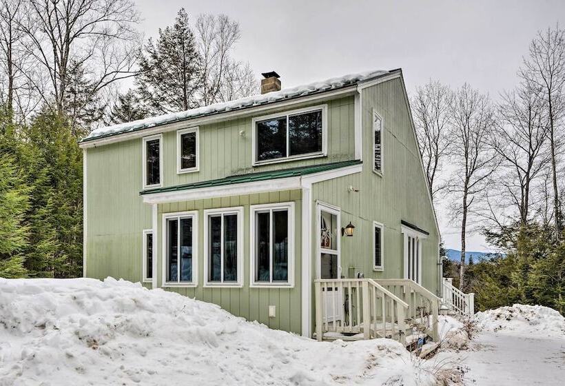 Mountain View House In Campton Close To Skiing!