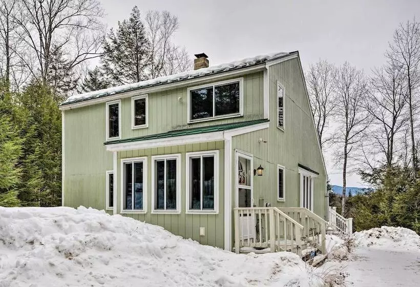 Mountain View House In Campton Close To Skiing!