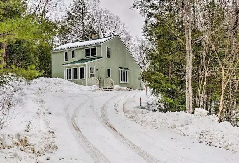 Mountain View House In Campton Close To Skiing!