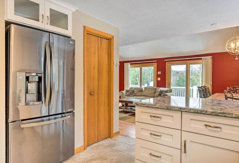 Mountain View House In Campton Close To Skiing!
