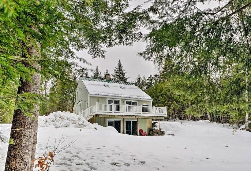 Mountain View House In Campton Close To Skiing!