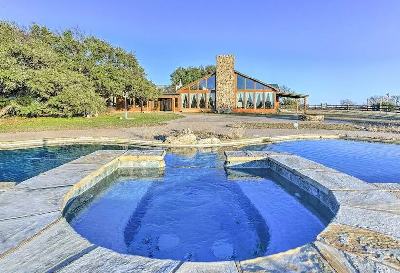 Banquet Hall & Pool: Expansive Forestburg Ranch!