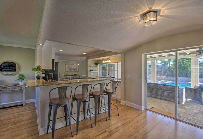 Coastal Getaway W/ Heated Pool: Walk To Beach!