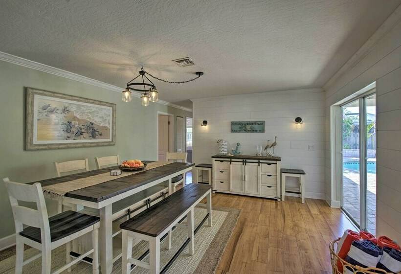 Coastal Getaway W/ Heated Pool: Walk To Beach!